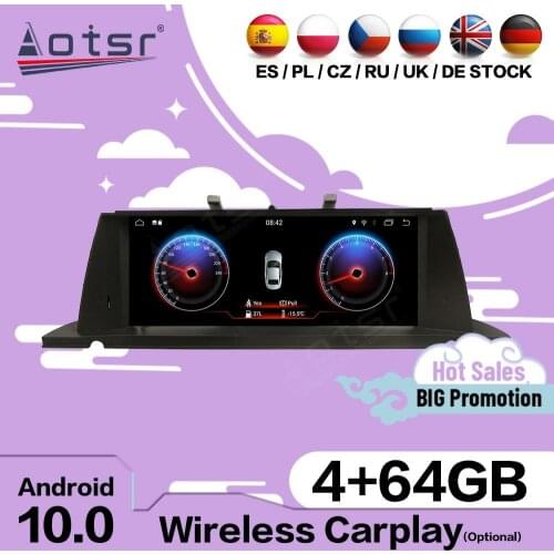 Carplay Multimedia Stereo Android For BMW 5 Series GT F07 5GT 2013 2014 2015 2016 2017 2018 GPS Audio Radio Receiver Head Unit