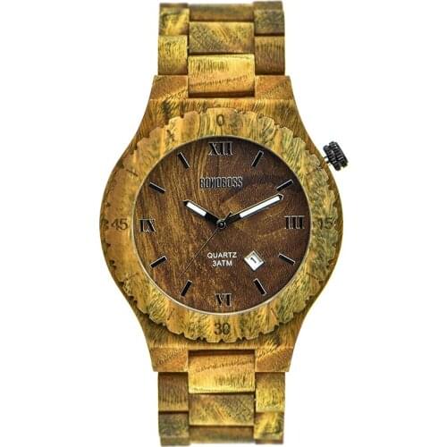 Sandalwood watch Brown Sequitor
