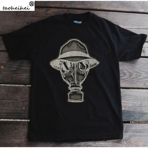 The Psycho Realm Concrete Mask Black Short Sleeve T-Shirt