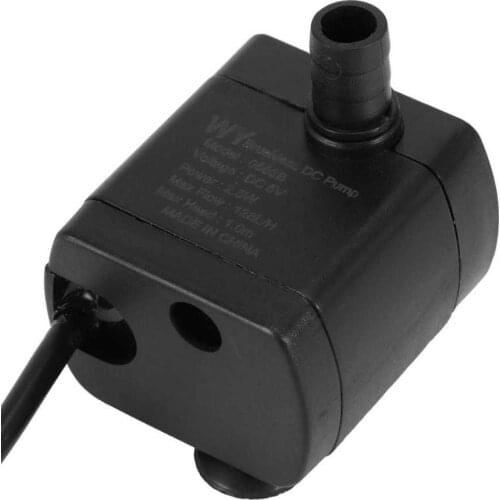 DC 5V USB Water Pump Cable Hydroponics Indoor Miniature Fountain Landscape Water Pump CableFor Pond Fish Tanks