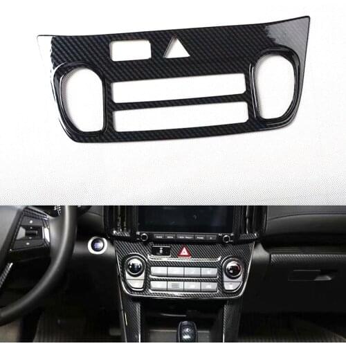 For Hyundai IX35 2018 2019 2020 Car Air Conditioner Switch Panel Cover Trim Styling Interior Auto Molding