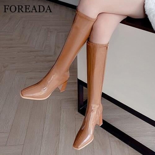 FOREADA Women's High Boots