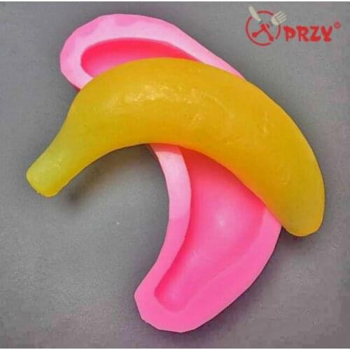 Fruit Banana silicone food molds sugar craft cake tools silicone chocolate mould cakes molds for baking