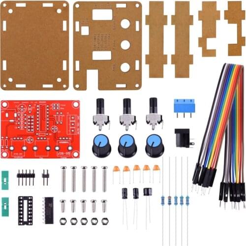 XR2206 Function Signal Generator DIY Kit 1HZ-1MHZ Sine/Triangle/Square Output Signal Generator Adjustable Frequency Amplitude