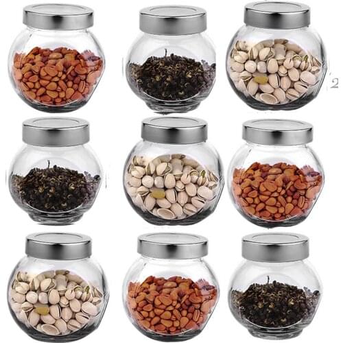 1PcsRSCHEF 1 pcs 180ML Glass sealed cans / food storage jar spice teas beans candy preservation bottle storage tool