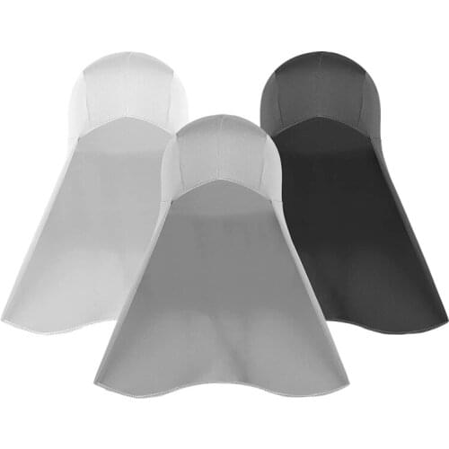 3 Pieces Hard Hat Liner with Neck Flap Cooling Skull Caps Liner Sweat Wicking Cap with Tail Sun Shade for Safety Helmet