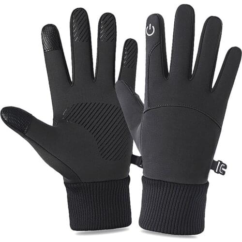 Ski Gloves Cycling Gloves Mountaineering gloves Waterproof Winter Gloves Cycling Fluff Warm Gloves For Touchscreen