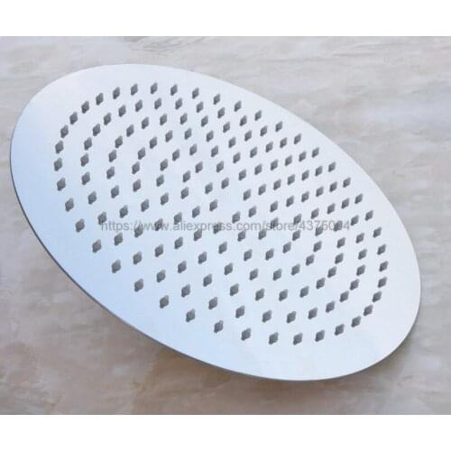 Modern Style 12 Inch Head Shower Round Stainless Steel Finish Bathroom Shower Head Nsh051