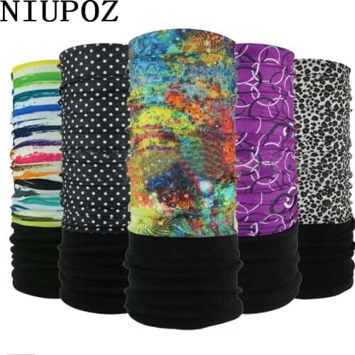 2019 New Scarf Winter Warm Fleece Headband Scarf Ring Neck Multi Functional Bandana Seamless Tubular Magic Bandana Tube Unisex