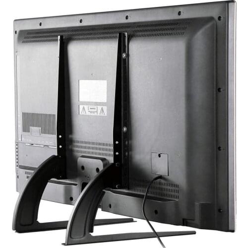TV Stand Basefor 32-70 Inch LCD Smart Flat Panel Curved Screen TV, Adjustable Load Up To 35 Kg Monitor Universal Mount Bracket