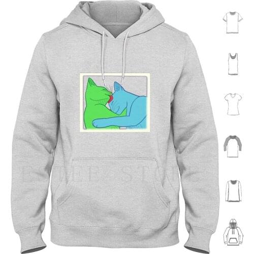 Cats In Love-Plance Hoodies Plance Pidgance Pidge Lance Katie Holt Katie Vld Voltron Flirtyrobot Voltron Blue Lion