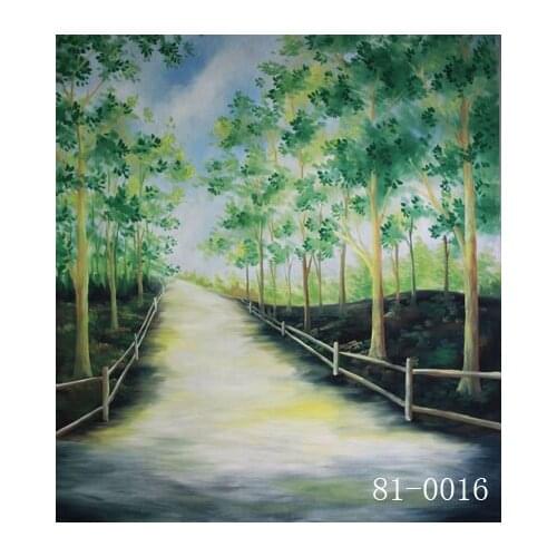 Spring scenic Backdrop 016,10ft x20ft Hand Painted muslin Photography Background,estudio fotografico,photo studio backdrop