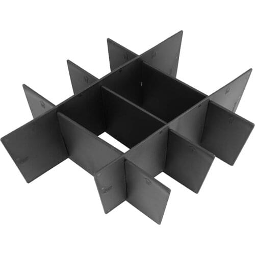 X AUTOHAUX Glove Box Center Console Organizer for 14-19 Toyota Tundra Black Armrest Storage Box Insert