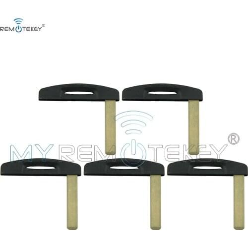 Remtekey 5pcs Smart emergency key blade for Renault Koleos Laguna III Megane III Scenic III small spare remote insert key blade