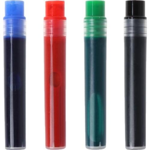 10pcs Replacement Lovely quick-drying fresh Refills Whiteboard Marker Pens School Supplies Stationery