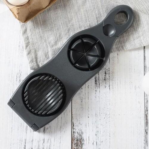 2-in-1 Egg Slicer Kitchen Stainless Steel Egg Slicers For Boil Eggs Egg Cutter Splitter Dividers Kitchen Gadgets Utensilios