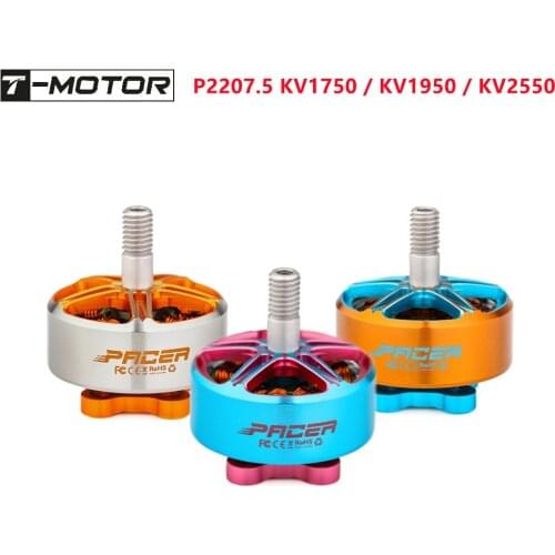 4PCS T-motor Tmotor P2207.5 2207 Orange KV1750 Brushless Outrunner Motor 5-6S motor For RC FPV Racing Drone Quadcopter