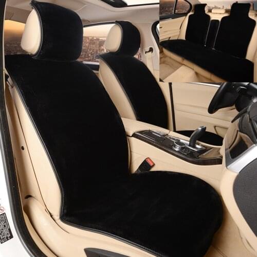 5 kits Car cushion winter wool cushion four seasons car cushion non-slip general car cushion seat cover