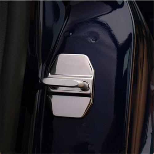 Car-styling Door Lock Protection Cover case For Mercedes Benz A E B C M S SL CLA GLA GLK GLA GLE GL GLC Class Case for AMG