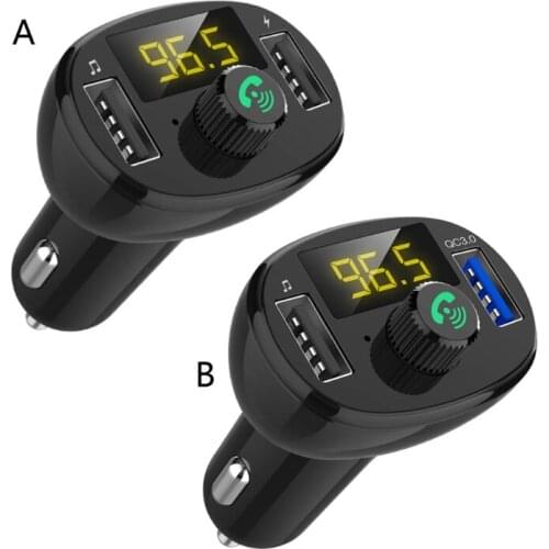 Wireless Bluetooth FM Transmitter Modulator Car Radio Adapter 3.4A Dual USB Car Charger Fast charge Wireless Handsfree Car