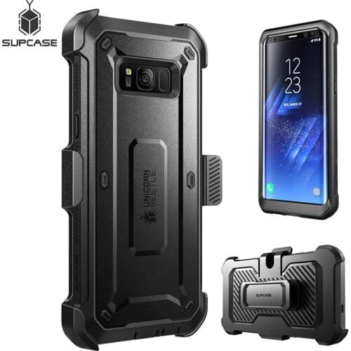 SUPCASE For Samsung Galaxy S8 Plus Cover With Built-in Screen Protector UB Pro Full-Body Rugged Holster Case For Galaxy S8