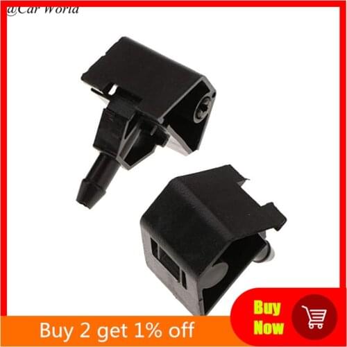 2pcs Car Window Windshield Washer Spray Nozzle Jet for Nissan Qashqai 08-14