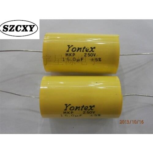 Wear axial capacitance of the heart MKP 250V15UF