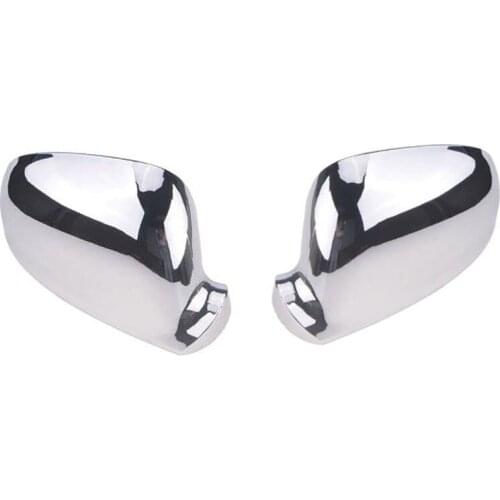 ABS Chrome Rearview Mirror Cap Wing Side Mirror Cover Housing for Golf Rabbit Jetta MK5 06-09 Passat 2003-2005