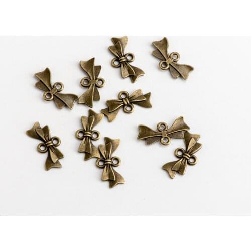 Metal Connector Bow Tie Jewelry Supplies DIY Jewelry Making Findings Handicraft Accessories For Jewelries Needlework #JZ503