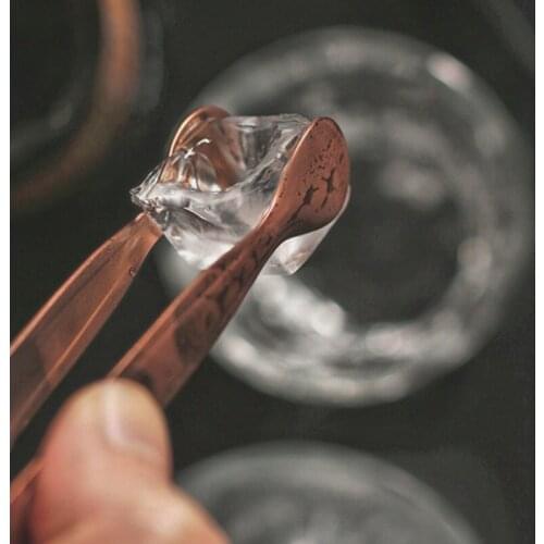 Stainless Steel Food Tongs Mini Coffee Cube Sugar Clip Tongs Fruit Salad Cake Clip Non-slip Clip Kitchen Tools