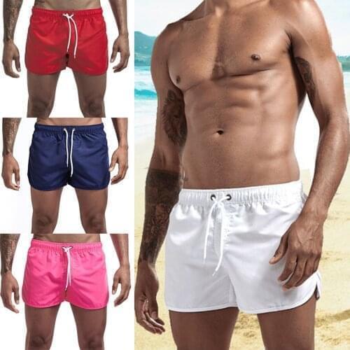 13 Colour Swimsuit Fashion Beach Shorts Men Beach Swimming Trunks Summer Boxer Board Shorts Fashion Sports White Mens Clothing
