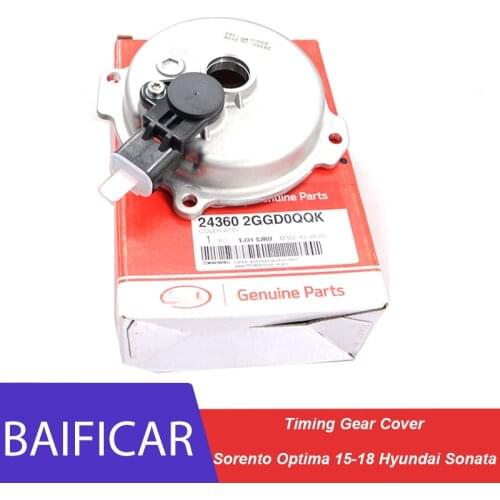 Baificar Brand New Genuine Timing Gear Cover Camshaft Sensor OEM 24360-2GGD0 For Kia Sorento Optima 2015-2018 Hyundai Sonata