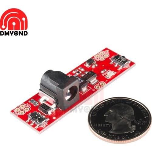 DC 6-12V to DC 3.3V/5V DC-DC Buck Converter Step Down Power Voltage Module Supporting 8P Array Holes