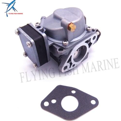 Outboard Motor T8-05000800 Carburetor Assy and T8-05000012 Gasket for Parsun HDX Makara 2-stroke T9.8 T8 T6 BM Boat Engine