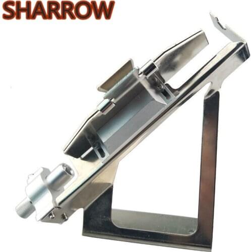 1Pc Arrow Fletching Jig Steel Stick Archery DIY Tool Feather Fletches Vanes Clamp Professional For Shooting Training Accessories