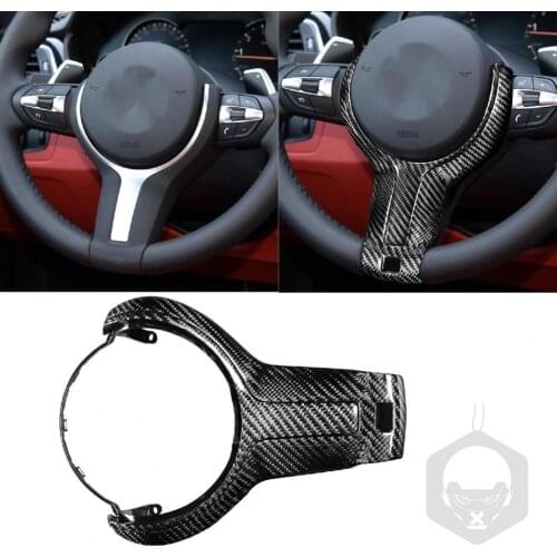 Car Steering Wheel Replacement Well-suited Professional Carbon Fiber Easy to Install T-Shaped Steering Wheel Replacement for BMW