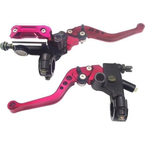 22cm 7/8 Motorcycle Master Cylinder Levers Hydraulic Brake Pump Clutch Lever Reservoir For kawasaki versys 650 bmw s1000r bws