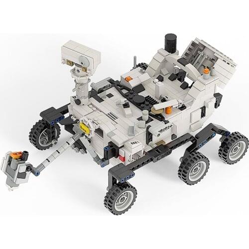 MOC Rover Space Station Rocket Lunar Lander Shuttle Ship Toys DIY Building Blocks Bricks Set Educational Xmas Gift Kids 661PCS