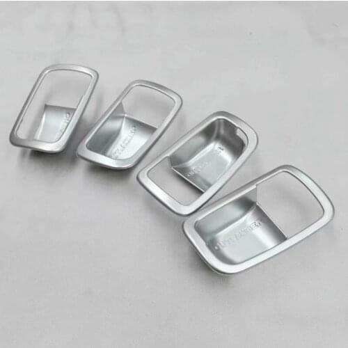 Abs Chrome Car Styling Accessories For Mitsubishi Outlander 2013-2015 2016 2017 2018 Inner Door Handle Bowl Cover Frame Trim 4pc