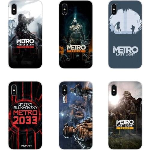 Accessories Phone Skin Cover For Xiaomi Mi4 Mi5 Mi5S Mi6 Mi A1 A2 5X 6X 8 9 Lite SE Pro Mi Max Mix 2 3 2S Game Poster Metro 2033
