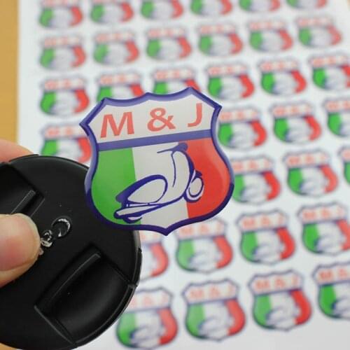 Customized Manufacturer of colorful epoxy sticker,hot sanle epoxy sticker