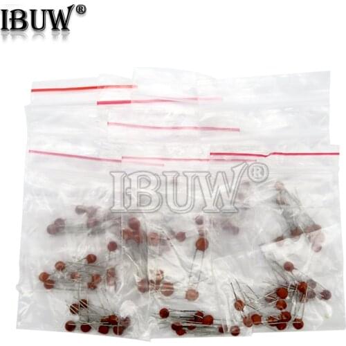 300PCS=30 kinds Ceramic capacitor 2PF-0.1UF component diy samples kit new and original