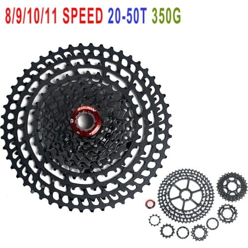 New 8/9/10/11 Speed Wheel Disc Cover Cassette 10 Sunrace Freewheel 11-46 Cassette 11 Speed Bicycle Freewheel Parts Wide Wheel