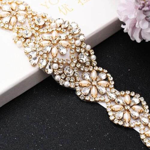 Sparkle Beaded Belt Bridal Sash Wedding Belts for Dress Wedding Dress Garter Rhinestone Belt Bridal Diamond Belt Formal Sashes