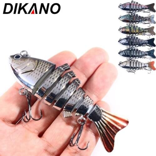 10cm Fishing Lures Swimbait Slow Sinking Hard Bait Bionic Trolling Swim For Outdoor Lake Sea Stream River Swimming Lure