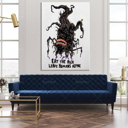 Eat rich prints, anarchists, resistance, Marxism, communism, unity, anti-capitalism, posters, prints, leftists