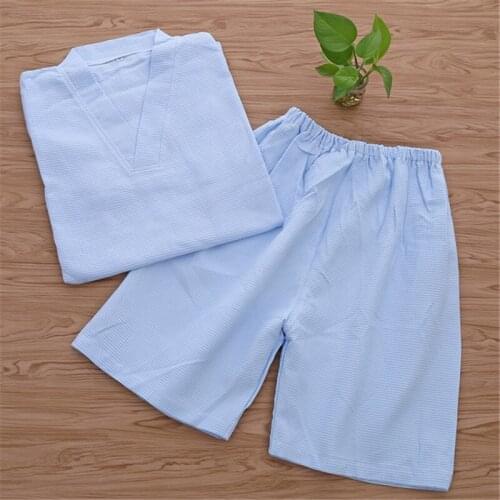 Hotel robe steamed clothes ladies bathrobes cotton breathable home clothes unisex robe beauty salon robe bathing suit pijamas