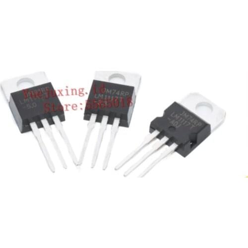 20pcs) LM1117T-3.3V / 5.0 / ADJ Linear Regulator IC TO-220 LM1117