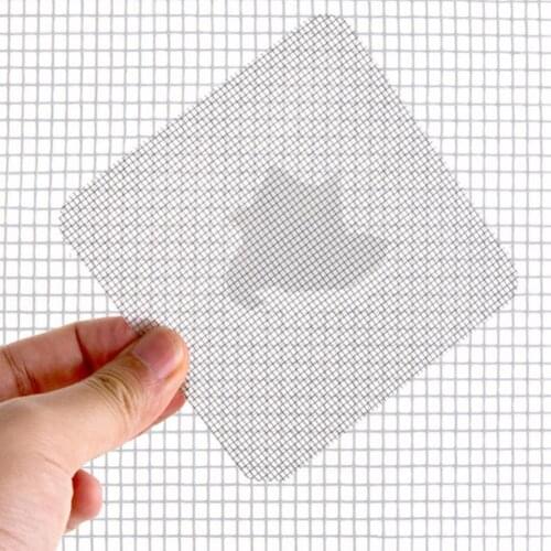 3Pcs Anti-Mosquito Adhesive Fly Door Window Screen Mesh Net Patch Repair Tape Made of polyurethane mesh material, good aging