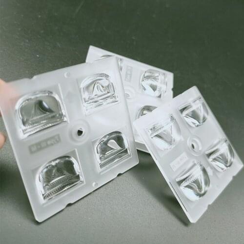 50*50MM 4 in 1 PMMA Modle Spot light LED Lens